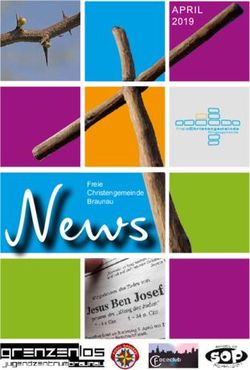 Braunau News - APRIL 2019 - FCG Braunau