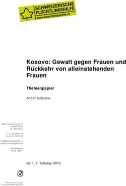 Kosovo: Gewalt gegen Frauen und Rückkehr von alleinstehenden Frauen - Themenpapier