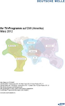 Ihr TV-Programm auf DW (Amerika) M&auml;rz 2012