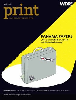Print PANAMA PAPERS "Die journalistische Antwort auf die Globalisierung" - WDR