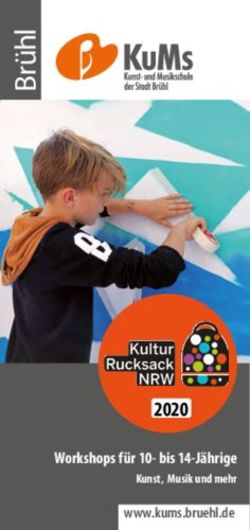 2020 Workshops f&uuml;r 10- bis 14-J&auml;hrige - Kunst, Musik und mehr