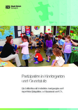 Partizipation in Kindergarten und Grundstufe - Ein Leitfaden mit konkreten Anregungen und erprobten Beispielen zu Klassenrat und Co.