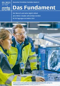 Das Fundament - Deutscher Christlicher Techniker Bund eV