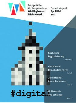 Evangelische Kirchengemeinde - Wichlinghausen Nächstebreck Gemeindegruß