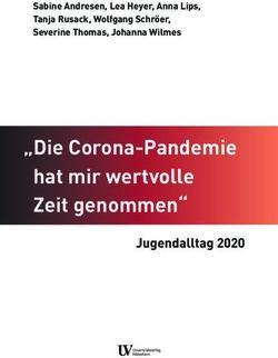 "Die Corona-Pandemie hat mir wertvolle Zeit genommen" - Jugendalltag 2020