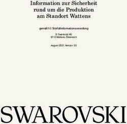 Information zur Sicherheit rund um die Produktion am Standort Wattens - gem&auml;&szlig; 3 St&ouml;rfallinformationsverordung
