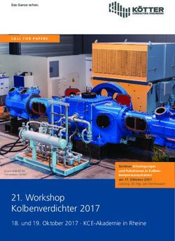 Workshop Kolbenverdichter 2017 - und 19. Oktober 2017 KCE-Akademie in Rheine - K&Ouml;TTER Consulting ...