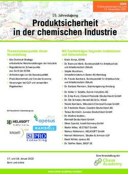 Produktsicherheit in der chemischen Industrie - Chem-Academy