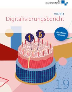 Digitalisierungsbericht - VIDEO JUBILÄUMS AUSGABE - Die Medienanstalten