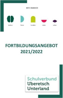 FORTBILDUNGSANGEBOT 2021/2022 - Schulverbund Überetsch ...