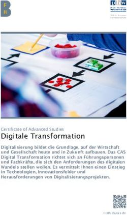 Digitale Transformation - Private Hochschule Wirtschaft PHW ...