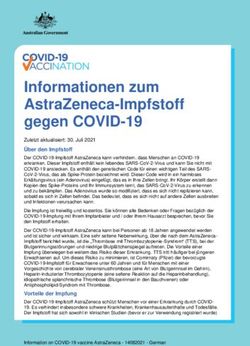 Informationen zum AstraZeneca-Impfstoff gegen COVID-19