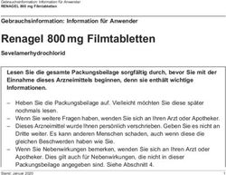 Renagel 800 mg Filmtabletten - PatientenInfo-Service