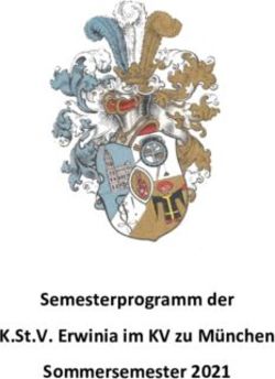 Semesterprogramm der K.St.V. Erwinia im KV zu M&uuml;nchen Sommersemester 2021