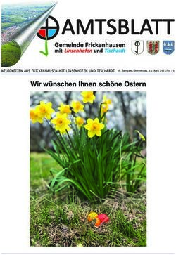Wir w&uuml;nschen Ihnen sch&ouml;ne Ostern - Gemeinde Frickenhausen