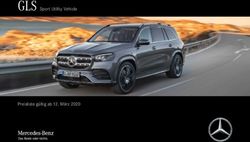 GLS Sport Utility Vehicle - Preisliste g&uuml;ltig ab 12. M&auml;rz 2020