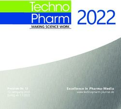 20222022 Excellence in Pharma-Media www.technopharm-journal.de - Editio Cantor Verlag