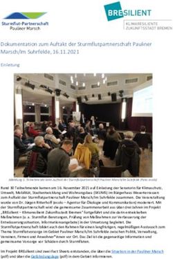 Dokumentation zum Auftakt der Sturmflutpartnerschaft Pauliner Marsch/Im Suhrfelde, 16.11.2021 - BREsilient