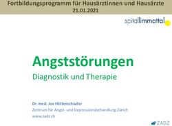 Angstst&ouml;rungen Diagnostik und Therapie - Fortbildungsprogramm f&uuml;r Haus&auml;rztinnen und Haus&auml;rzte - ZADZ