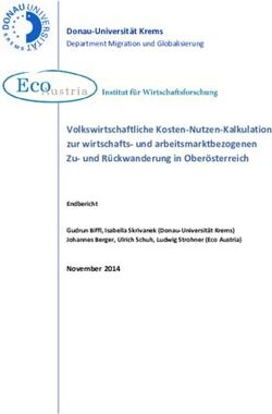 Volkswirtschaftliche Kosten Nutzen Kalkulation zur wirtschafts und arbeitsmarktbezogenen Zu und R&uuml;ckwanderung in Ober&ouml;sterreich