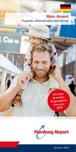 Mein Airport Flugziele, Informationen und Service - Mit dem ak tuellen Flugangebot - Hamburg Airport