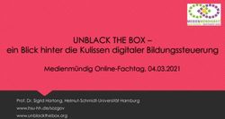 UNBLACK THE BOX - ein Blick hinter die Kulissen digitaler Bildungssteuerung - Medienm&uuml;ndig Online-Fachtag, 04.03.2021