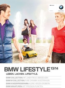 BMW LIFESTYLE / LEBEN. LACHEN. LIFESTYLE - BMW COLLECTION: MIT LINIENTREUE ÜBERZEUGEN. BMW M COLLECTION: PURE DYNAMIK AUSSTRAHLEN. BMW ...