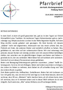Pfarrbrief - Kirchengemeinde Freiburg-Nord
