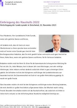 Frau Präsidentin, Herr Landesbischof, Hohe Synode, meine sehr geehrten Damen und Herren, ich bedanke mich, dass ich heute als neuer Oberkirchenrat ...