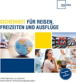 SICHERHEIT F&Uuml;R REISEN, FREIZEITEN UND AUSFL&Uuml;GE - Informationen zu unseren besonderen Versicherungsl&ouml;sungen