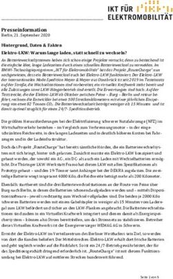 Presseinformation Berlin, 21. September 2020