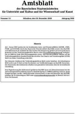 Amtsblatt der Bayerischen Staatsministerien f&uuml;r Unterricht und Kultus und f&uuml;r Wissenschaft und Kunst