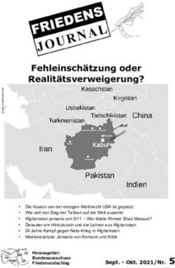 Fehleinsch&auml;tzung oder Realit&auml;tsverweigerung? - Friedens ...