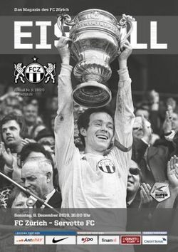 FC Z&uuml;rich - Servette FC - Sonntag, 8. Dezember 2019, 16.00 Uhr - Das Magazin des FC Z&uuml;rich - FCZ