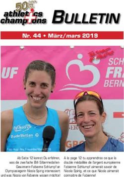 Nr. 44 M&auml;rz/mars 2019 - Swiss Athletics Champions