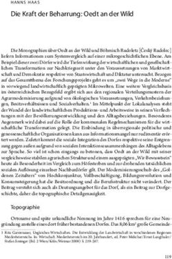 Die Kraft der Beharrung: Oedt an der Wild - HANNS HAAS