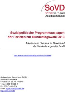 Sozialpolitische Programmaussagen der Parteien zur Bundestagswahl 2013