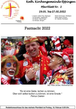 Fastnacht 2022 - Katholische Kirche Eppingen