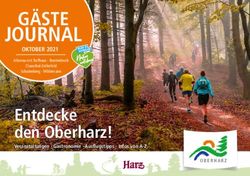 JOURNAL GÄSTE Entdecke den Oberharz! - Oberharz.de