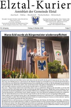 Elztal-Kurier Amtsblatt der Gemeinde Elztal