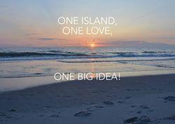 ONE ISLAND, ONE LOVE, ONE BIG IDEA! - Island Food Festival