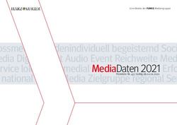 Crossmedial kundenindividuell begeisternd Social Media Digital Print Audio Event Reichweite Medien Service lokal crossmedial MediaDaten 2021 ...