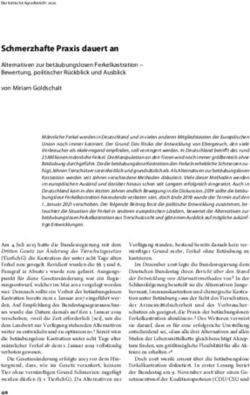 Schmerzhafte Praxis dauert an - kritischer-agrarbericht.de