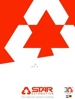 BEDRIJFSPROFIEL FIRMENPROFIL - Star Automation Europe