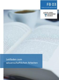 FB 03 - Leitfaden Zum Wissenschaftlichen Arbeiten - Justus-Liebig ...