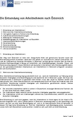 Die Entsendung von Arbeitnehmern nach Österreich