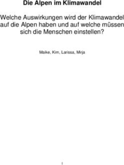 Die Alpen im Klimawandel - Welche Auswirkungen wird der Klimawandel auf die Alpen haben und auf welche m&uuml;ssen sich die Menschen einstellen? ...