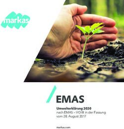 EMAS Umwelterkl&auml;rung 2020 nach EMAS - VO III in der Fassung vom 28. August 2017 - markas.com - Markas GmbH