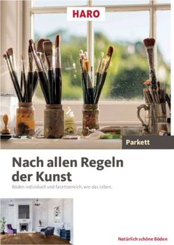 Nach allen Regeln der Kunst - Parkett - ghz-cham