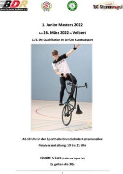 Junior Masters 2022 Am 26. M&auml;rz 2022 in Velbert - Ab 10 Uhr in der Sporthalle Grundschule Kastanienallee
